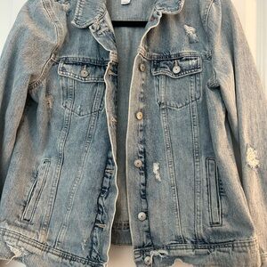 Distressed Denim Jacket